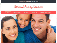 Tablet Screenshot of familydentist.co.nz